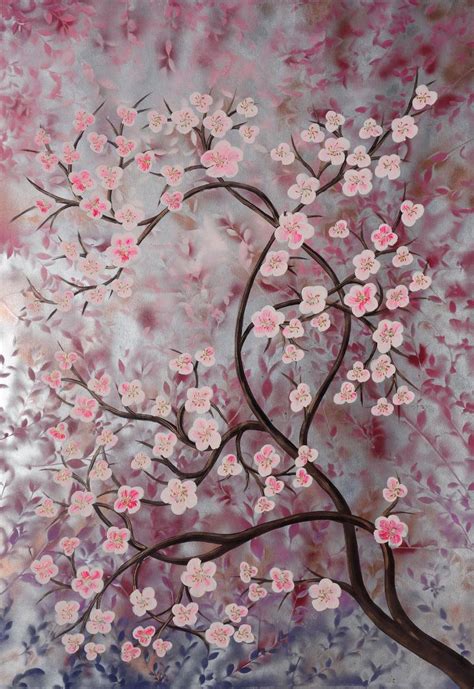 Japanese Blossom Tree Painting At Explore