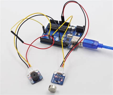 Lesson 3 Switch Hall Sensor — Sunfounder Sensor Kit V2 For Arduino