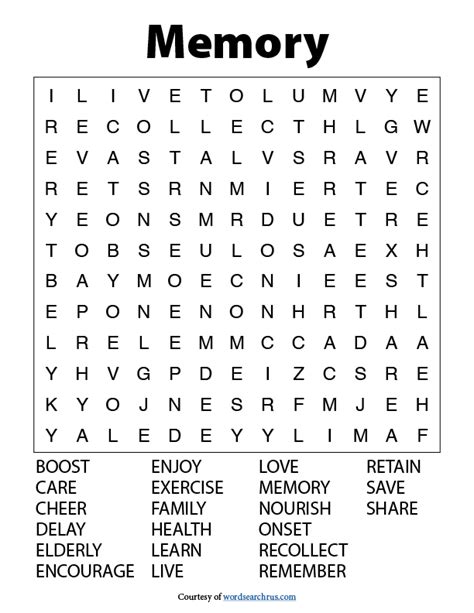 Large Print Word Searches For Seniors Printable Word Search Printable
