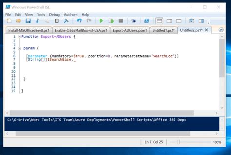 Powershell Function Syntax Parameters Examples