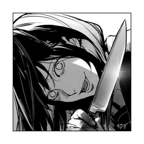 Psycho Anime Girl With Knife
