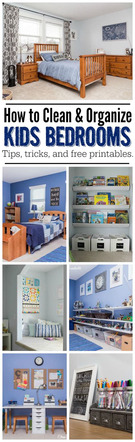 How To Organize Kids Bedrooms Clean And Scentsible