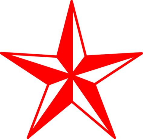 Red Star Clipart Clipart Best