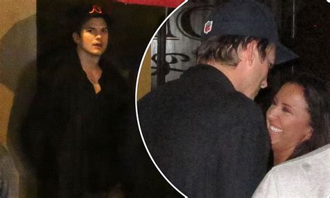 Ashton Kutcher Parties With A Female Fan At Sxsw While