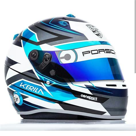 Racing Helmet Custom Design And Paint Porsche Censportgraphics