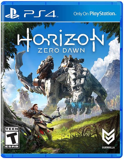 New Games Horizon Zero Dawn Playstation 4 The