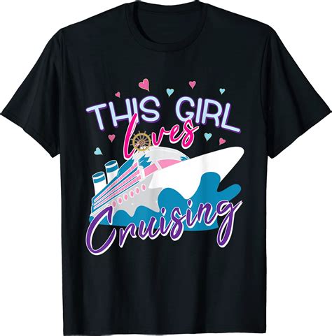 Girls Gone Cruising Cruise Ship Vacation T Shirt Clothing