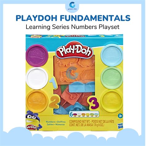 Jual Play Doh Fundamentals Learning Series Numbers Playset Playdoh