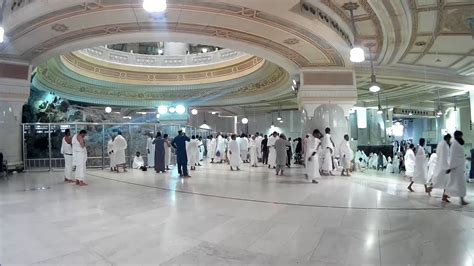 Muslim Pilgrims Perform Saei 7 Round From Safa To Marwah Mount Safa