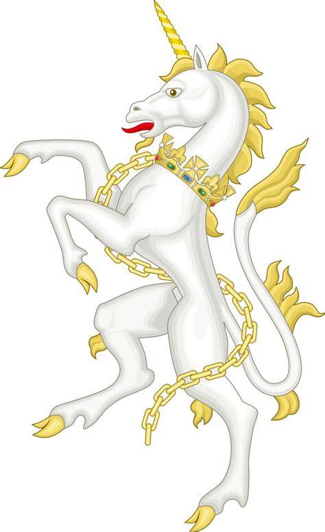 Fileroyal Coat Of Arms Of The United Kingdom Unicornsvg Wikimedia