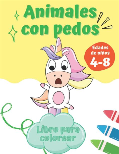 Buy Libro Para Colorear De Animales Que Se Tiran Pedos De 4 A 8 Años