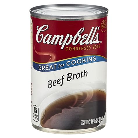 Campbells Beef Broth Condensed Soup 105 Oz Stock And Broth Meijer