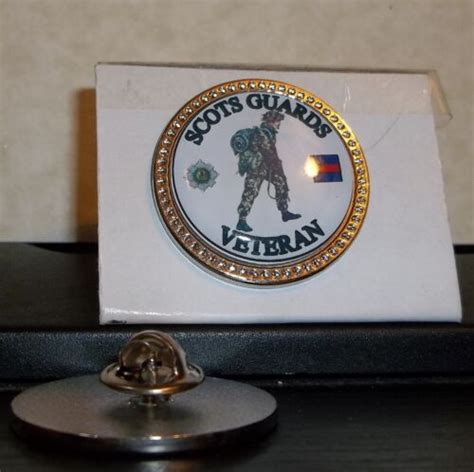 Armed Forces Scots Guards Veteran Lapel Pin Badge Ebay