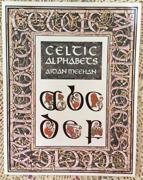 Celtic Calligraphy Alphabet Juvxxi