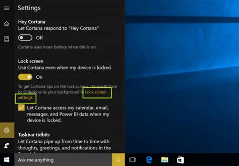 How To Add Or Remove Cortana From The Windows Lock Screen Laptop Mag