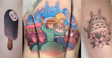 Spectacular Studio Ghibli Tattoos What S Your Favorite Hayao Miyazaki Movie Studio Ghibli
