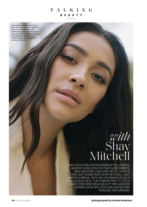 SHAY MITCHELL In Allure Magazine July 2019 HawtCelebs