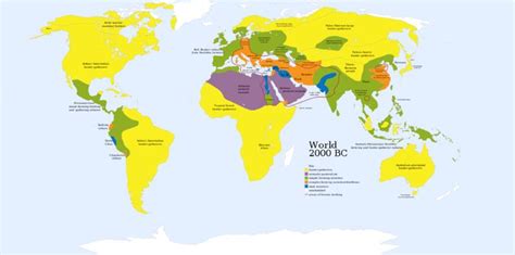 Map Of The World 3000 Bc States Of America Map Gambaran