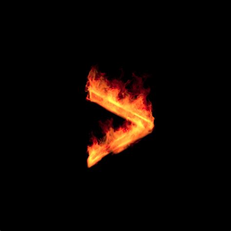 Fire Font Letter Animation For Photoshop And Ae Behance Behance