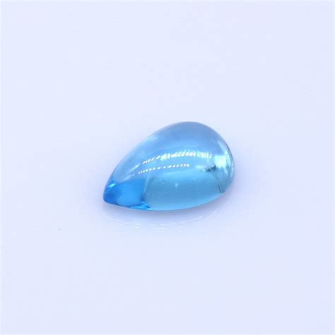 Buy Swiss Blue Topaz Pears Cabochon Loose Gemstone My Earth Stone