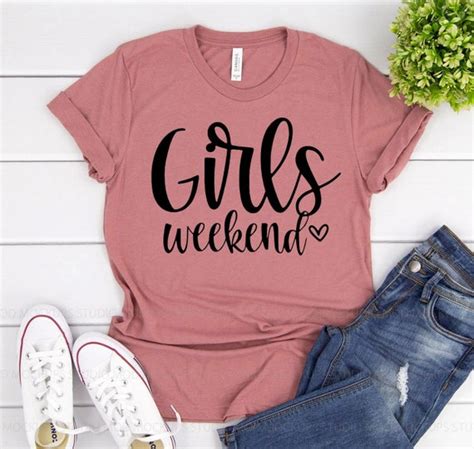 Girls Weekend T Shirt Girls Trip Shirt Travel Shirts Sunday Etsy