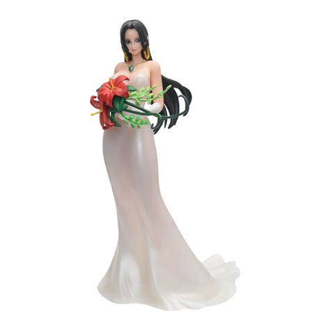 Xtarlin One Piece Toy Boa Hancock Action Figure Wearing Wedding Dress