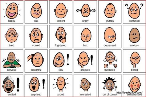 Emotions Vocabulary How Are You Feeling Today Emotie Feelings
