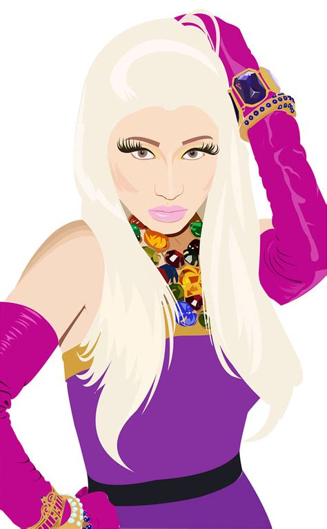 Nicki Minaj I Created This Vector Of Nicki Minaj On Adobe Flickr