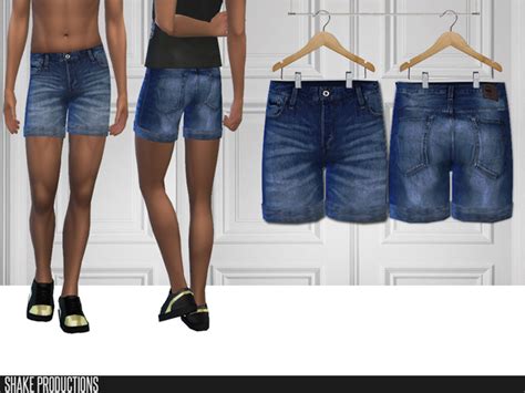 198 Denim Shorts M By Shakeproductions At Tsr Sims 4 Updates