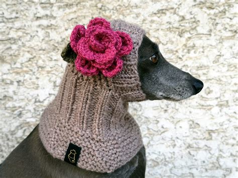 Dog Snood With A Flower Majstyle