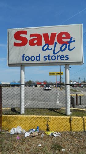 Save A Lot Sign The Sign For A Save A Lot Grocery Store In Flickr