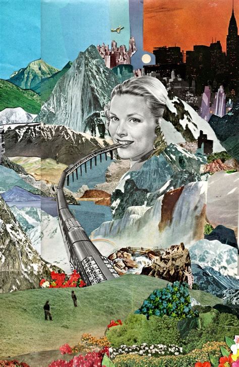 Retro Futuristic Magazine Collage Art By Ben Giles Surreal Collage Art