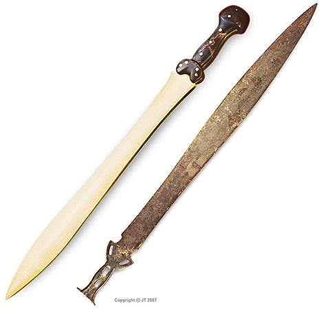 Standard Greek Sword Equipped By All Soldiers Including The General