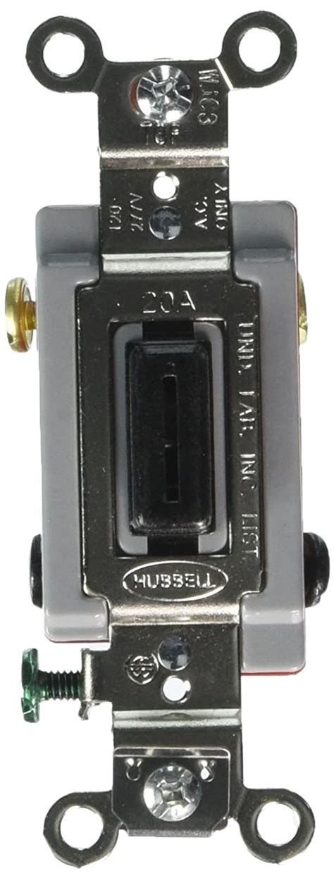 Hubbell Hbl1224l 4 Way Toggle Lock Industrial Grade 20 Amp 120277v