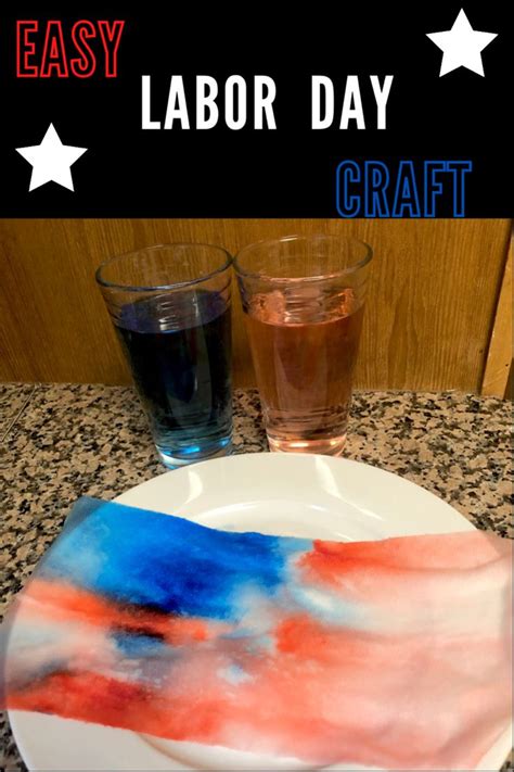 Easy Labor Day Craft For Kids | Labor day crafts, Easy labor, Crafts