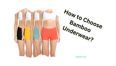 what is bamboo underwear lingerie fashion