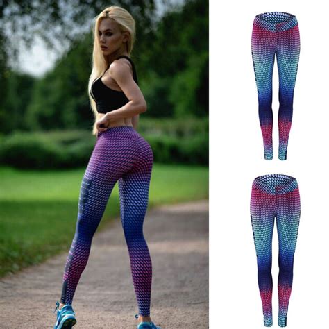 Women Sports Gym Yoga Running Fitness Mesh Workout Gym Leggings Pants Jumpsuit Athletic Clothes