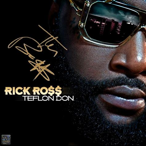 Rick Ross Teflon Don Gold Lp Limited Signature Edition Studio Licensed