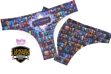 League Of Legends Design Womens Underwear Thong Or Panty Etsy Uk