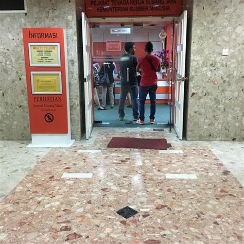 Tenaga nasional berhad (tnb) in subang jaya. Jabatan Tenaga Kerja Wisma Cosplant2 Subang Jaya