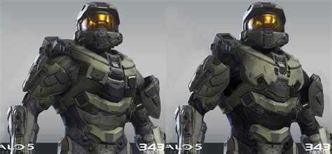 Part 2 Of My Redesign Of Halo 5 Master Chief Armor This Time I Worked