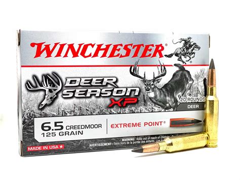 Winchester Deer Season Xp 65 Creedmoor 125 Grain Extreme Point 20