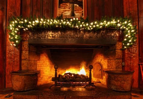 Christmas Fireplace Desktop Wallpaper Fireplace World