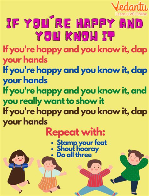If Youre Happy And You Know Play With English Learning