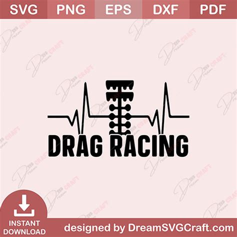 Drag Racing Svg Dreamsvgcraft