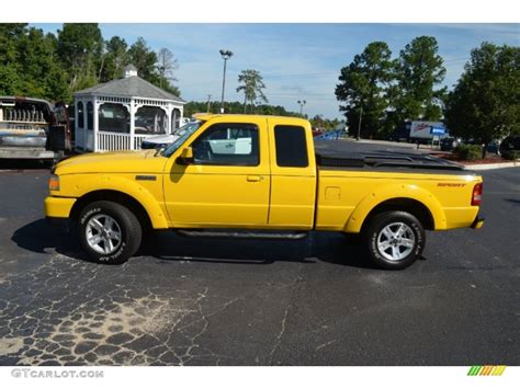 Screaming Yellow 2006 Ford Ranger Sport Supercab Exterior Photo