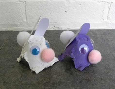 Fun Egg Carton Easter Bunny Craft For Kids Sweet Party Place