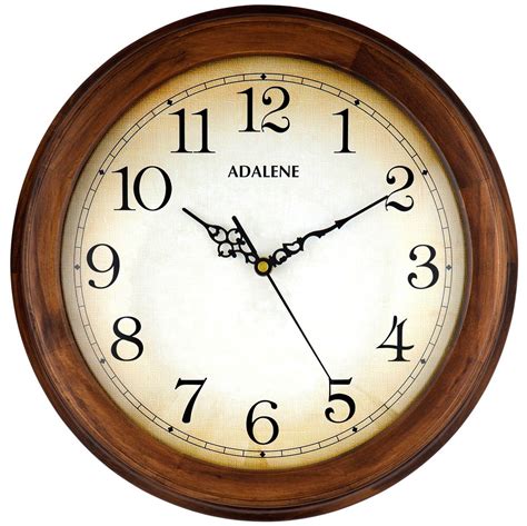 Adalene Wall Clocks Large Decorative For Living Room Decor 14 Inch