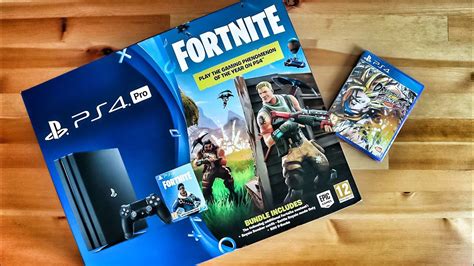 Ps4 Pro Fortnite Edition Unboxing Youtube