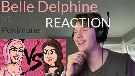 Awesome Artie Reacts To Belle Delphine Vs Pokimane Rap Battle Youtube
